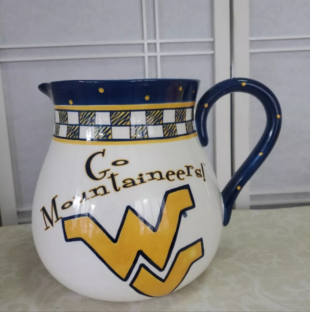 WV Go Mountaineers GameDay Pitcher